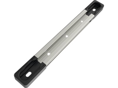 RAM® MOUNTS Schiene "Tough-Track™" 203,2/127,0 mm, Aluminium/Kunststoff silver; schwarz, mit Endkappen, RAM-TRACK-EXA-5U