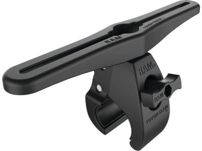 RAM® MOUNTS Schiene "Tough-Track™" groß 304,8/273,1 mm, mit Klemmbasis Tough-Claw™, Klemmbereich 25,4 mm, RAP-401-TRACKU