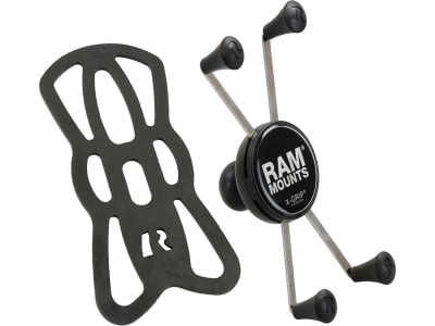 RAM® MOUNTS Handyhalter "X-Grip®" mit B-Kugel 25,4 mm/1", für große Smartphones (Phablets) von 44,5 – 114,3 mm Breite, 