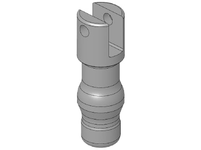 scharmüller Kuppelbolzen "A11" Ø 38 mm, Laschenabstand 16.5 mm, für automatisches Zugmaul, 10.745.500.0