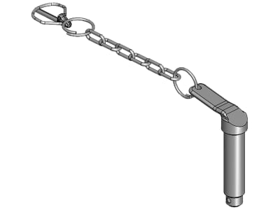 scharmüller Sicherungsbolzen 20 x 76 mm mit Kette und Splint, für Kugelkupplung, 00.442.232.0 scharmüller Sicherungsbolzen 20 x 76 mm mit Kette und Splint, für Kugelkupplung, 00.442.232.0