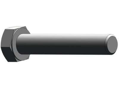 scharmüller Sechskantschraube DIN 931, M 10 x 55 - 10.9, verzinkt mit Schaft, scharmüller Sechskantschraube DIN 931, M 10 x 55 - 10.9, verzinkt mit Schaft,