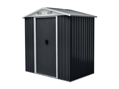 HOME DELUXE Geräteschuppen BOHIO anthrazit (RAL 7016) Gerätehaus, Metallgerätehaus HOME DELUXE Geräteschuppen BOHIO anthrazit (RAL 7016) Gerätehaus, Metallgerätehaus