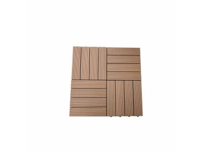 HOME DELUXE WPC Holzfliesen BAVARO Teak WPC Fliese, Balkonbelag, Terrassenbelag HOME DELUXE WPC Holzfliesen BAVARO Teak WPC Fliese, Balkonbelag, Terrassenbelag