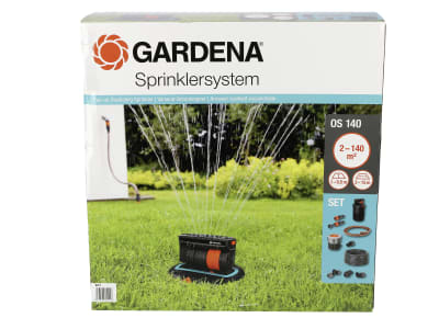 Gardena Sprinklersystem Komplett-Set mit Versenk-Viereckregner OS 140 08221-20 Gardena Sprinklersystem Komplett-Set mit Versenk-Viereckregner OS 140 08221-20