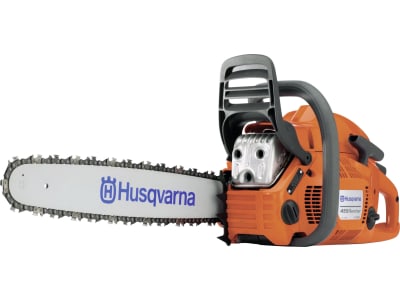 Husqvarna® Benzin-Kettensäge "455 Rancher" 2,6 kW (3,5 PS) Schienenlänge 45 cm, 9705499-18 !!betriebsbereit!! Husqvarna® Benzin-Kettensäge "455 Rancher" 2,6 kW (3,5 PS) Schienenlänge 45 cm, 9705499-18 !!betriebsbereit!!