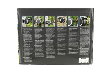 Gardena Wand-Schlauchbox RollUp mit Gartenschlauch  Schlauchtrommel, Gartenschlauchbox 18627-20