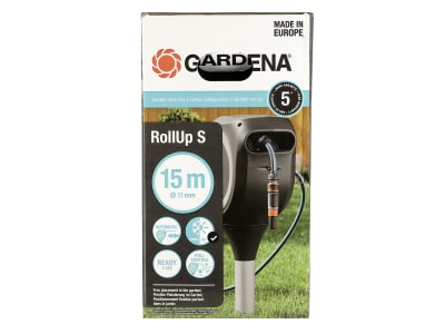 Gardena Garten-Schlauchbox RollUp mit Gartenschlauch  Gartenschlauchbox 18606-20
