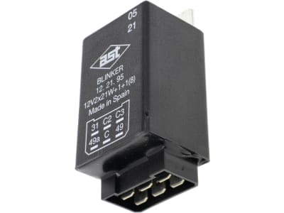 Massey Ferguson Warnblinkgeber 12 V/18 W, 2 W + 1 W + 1 W, für Fendt, Massey Ferguson, 3617865M1