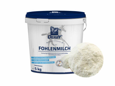 DERBY® Fohlenmilch schmackhafter Muttermilchersatz 5 kg Eimer