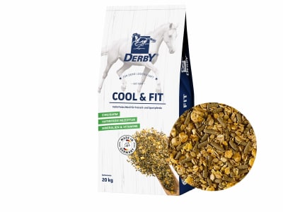 DERBY® Cool & Fit haferfreies Pferdemüsli mit Getreideflocken 20 kg Sack DERBY® Cool & Fit haferfreies Pferdemüsli mit Getreideflocken 20 kg Sack