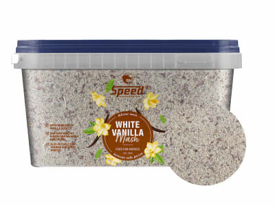 SPEED delicious Mash WHITE VANILLA Mash für Pferde ohne Melasse Mash 3,5 kg Eimer SPEED delicious Mash WHITE VANILLA Mash für Pferde ohne Melasse Mash 3,5 kg Eimer