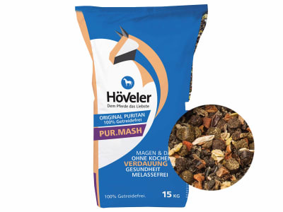 Höveler Pur.Mash getreidefrei, melassefrei 15 kg Sack Höveler Pur.Mash getreidefrei, melassefrei 15 kg Sack