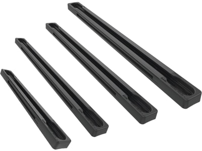 RAM® MOUNTS Schiene "Tough-Track™" Aluminium/Kunststoff schwarz mit Endkappen