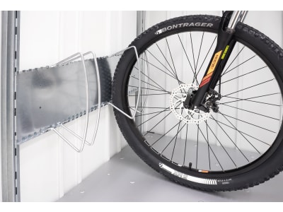 Biohort Fahrradständer bikeHolder  für Gartenbox StoreMax 190   silber  Fahrradträger