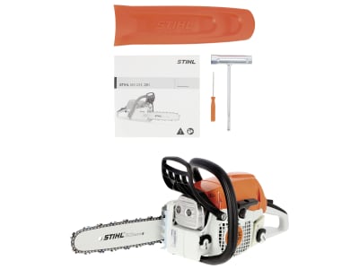 STIHL Benzin-Kettensäge "MS 231" 2,0 kW (2,7 PS) Schienenlänge 30 cm, ohne Service-Kit, 1 Sägekette, 1143 200 0216 STIHL Benzin-Kettensäge "MS 231" 2,0 kW (2,7 PS) Schienenlänge 30 cm, ohne Service-Kit, 1 Sägekette, 1143 200 0216