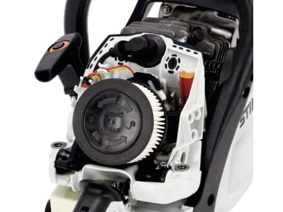 STIHL Benzin-Kettensäge "MS 400 C-M" 4,0 kW (5,4 PS) Schienenlänge 45 cm, mit 1 Sägekette, 1140 200 0521