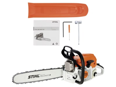 STIHL Benzin-Kettensäge "MS 400 C-M" 4,0 kW (5,4 PS) Schienenlänge 45 cm, mit 1 Sägekette, 1140 200 0521