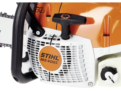 STIHL Benzin-Kettensäge "MS 400 C-M" 4,0 kW (5,4 PS) Schienenlänge 45 cm, mit 1 Sägekette, 1140 200 0521