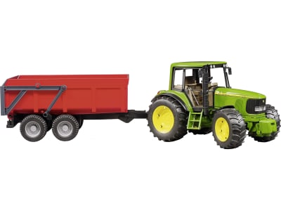 Bruder® Modell "John Deere Traktor 6920" mit Wannenkipper 1:16, 02057