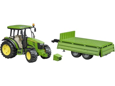 Bruder® Modell "John Deere Traktor 5115 M" mit Anhänger, 1:16, 02108