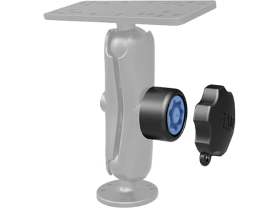 RAM® MOUNTS Sicherung "Pin-Lock™" C-Kugel 38,1 mm/1,5", abschliessbar, Diebstahlschutz für Verbinder, RAP-S-KNOB5U