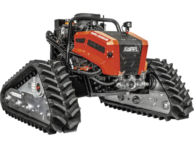 KÖPPL Mähraupe "Crawler" Benzin 17,2 kW (23,4 PS) Antrieb hydrostatisch KÖPPL Mähraupe "Crawler" Benzin 17,2 kW (23,4 PS) Antrieb hydrostatisch