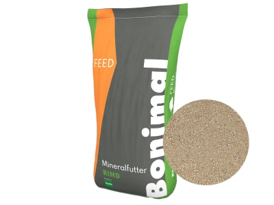 Bonimal FEED RM Pur Nativ für Ökobetriebe geeignetes Mineralfutter für Trockensteher, laktierende Milchkühe und Jungvieh Granulat 20 kg Sack