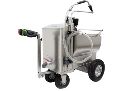 DeLaval Milchmobil "CMM" mit Wasserbadheizung DeLaval Milchmobil "CMM" mit Wasserbadheizung