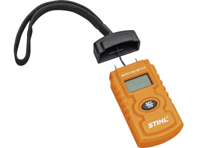 STIHL Feuchtemessgerät für Brennholz, Bauholz, Gips oder Zement STIHL Feuchtemessgerät für Brennholz, Bauholz, Gips oder Zement
