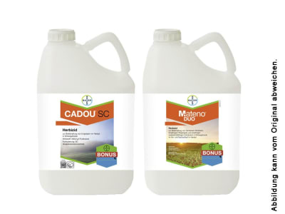 Bayer Mateno® Flexi Set (Mateno® Duo + Cadou® SC) Gegen Ackerfuchsschwanz im Vorauflauf oder sehr frühem Nachauflauf Bayer Mateno® Flexi Set (Mateno® Duo + Cadou® SC) Gegen Ackerfuchsschwanz im Vorauflauf oder sehr frühem Nachauflauf
