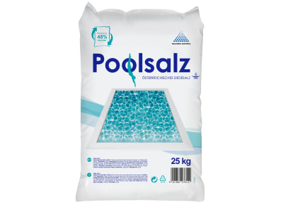 Salinen Austria POOLSALZ zur Desinfektion des Badewassers -bestens für alle Pools mit Salzelektrolyseanlagen geeignet 25 kg Sack Salinen Austria POOLSALZ zur Desinfektion des Badewassers -bestens für alle Pools mit Salzelektrolyseanlagen geeignet 25 kg Sack