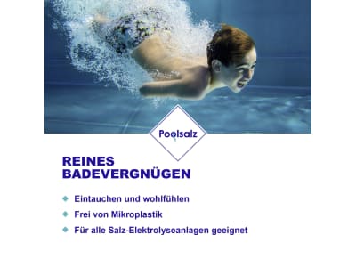 Salinen Austria POOLSALZ zur Desinfektion des Badewassers -bestens für alle Pools mit Salzelektrolyseanlagen geeignet 25 kg Sack Salinen Austria POOLSALZ zur Desinfektion des Badewassers -bestens für alle Pools mit Salzelektrolyseanlagen geeignet 25 kg Sack
