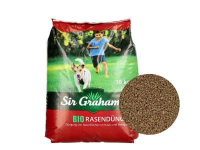 Sir Graham Bio Rasendünger 10 kg Sack ausreichend für ca.200 m² Sir Graham Bio Rasendünger 10 kg Sack ausreichend für ca.200 m²