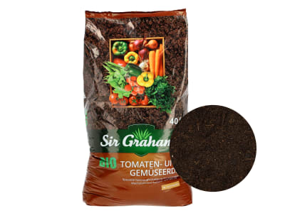 Sir Graham Bio Tomaten- und Gemüseerde 40 l Sack Sir Graham Bio Tomaten- und Gemüseerde 40 l Sack