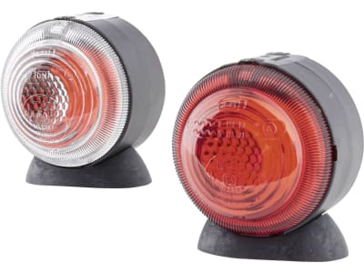 Hella® Schlussleuchte rund, oben links/rechts, Ø 72 mm, C5W, Positionslicht; Schlusslicht, 2TJ 001 633-211 Hella® Schlussleuchte rund, oben links/rechts, Ø 72 mm, C5W, Positionslicht; Schlusslicht, 2TJ 001 633-211
