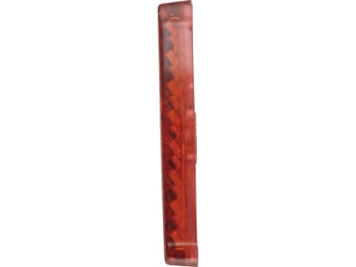 Hella® Rückstrahler rechteckig, rot, 180 x 40 x 6,5 mm, geschraubt; mit Bohrung; senkrecht, 8RA 002 023-001 Hella® Rückstrahler rechteckig, rot, 180 x 40 x 6,5 mm, geschraubt; mit Bohrung; senkrecht, 8RA 002 023-001