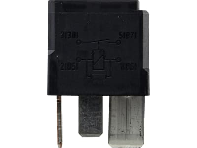 Hella® Relais 12 V, Hochleistungs-Schließer, ohne Halter, 4-polig, Flachsteckanschluss, 4RA 007 793-031 Hella® Relais 12 V, Hochleistungs-Schließer, ohne Halter, 4-polig, Flachsteckanschluss, 4RA 007 793-031