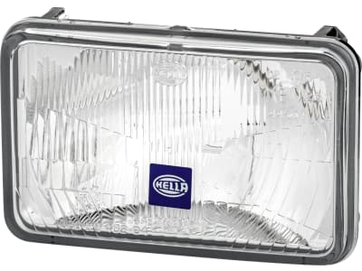 Hella® Scheinwerfereinsatz Halogen H4, 12 V, quadratisch, 1AB 006 977-021 Hella® Scheinwerfereinsatz Halogen H4, 12 V, quadratisch, 1AB 006 977-021