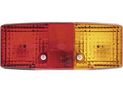 Hella® Schlussleuchte quadratisch, rechts, 158 x 64 x 51 mm, P21W; R10W, E12 4038; E12 6072; E12 7098, Schlusslicht; Bremslicht; Blinklicht; Kennzeichenlicht, 2SE 997 111-021