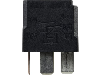 Hella® Relais 12 V, Öffner; Schließer; Wechsler, ohne Halter, 5-polig, Flachsteckanschluss, mit Diode, 4RD 007 794-041