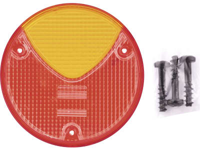 Hella® Lichtscheibe rund, links/rechts, Ø 122,5 mm, für Schlussleuchte (Best. Nr. 10231094), 9EL 964 536-001