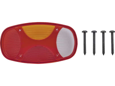 Hella® Lichtscheibe eckig, rechts, 225 x 122 mm, für Schlussleuchte "Cargoluna" (Best. Nr. 10726663), 9EL 343 142-001