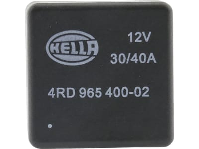 Hella® Relais 12 V, Wechsler, , 5-polig, Flachsteckanschluss, 4RD 965 400-027 Hella® Relais 12 V, Wechsler, , 5-polig, Flachsteckanschluss, 4RD 965 400-027