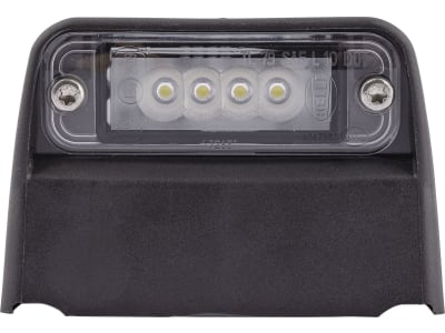 Hella® LED-Kennzeichenleuchte eckig, seitlich links/rechts, 93 x 66,2 x 63 mm, 12 V, 4 LEDs, 2KA 010 278-321