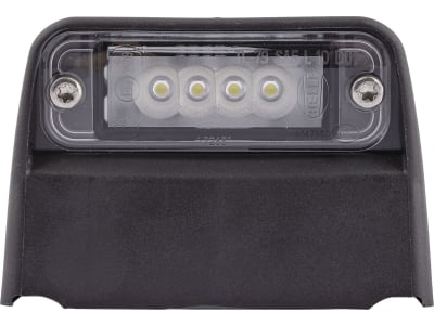 Hella® LED-Kennzeichenleuchte quadratisch, seitlich links/rechts, 93 x 66,2 x 63 mm, 12 V, 4 LEDs, 2KA 010 278-321 Hella® LED-Kennzeichenleuchte quadratisch, seitlich links/rechts, 93 x 66,2 x 63 mm, 12 V, 4 LEDs, 2KA 010 278-321
