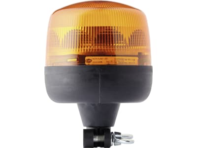 Hella® LED-Blitzleuchte "Rota", orange, 12 – 24 V, Rohrstutzenmontage, 2XD 012 878-011 Hella® LED-Blitzleuchte "Rota", orange, 12 – 24 V, Rohrstutzenmontage, 2XD 012 878-011