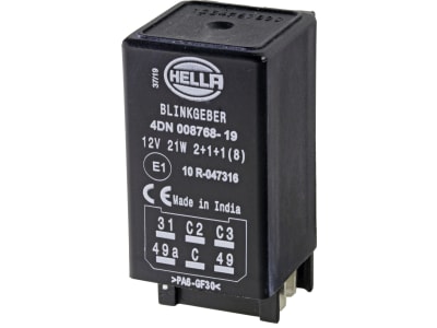 Hella® Blinkgeber 12 V, 6-polig, , 4DN 008 768-191 Hella® Blinkgeber 12 V, 6-polig, , 4DN 008 768-191
