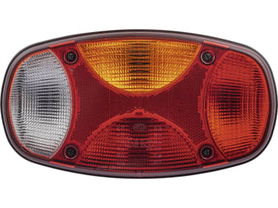 Hella® Schlussleuchte "Cargoluna" quadratisch, rechts, senkrecht, 122 x 225 x 73 mm, P21W; R10W, Schlusslicht; Bremslicht; Blinklicht; Rückfahrlicht; Rückstrahllicht, 2VP 343 640-267 Hella® Schlussleuchte "Cargoluna" quadratisch, rechts, senkrecht, 122 x 225 x 73 mm, P21W; R10W, Schlusslicht; Bremslicht; Blinklicht; Rückfahrlicht; Rückstrahllicht, 2VP 343 640-267