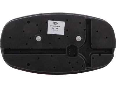 Hella® Schlussleuchte "Cargoluna" quadratisch, rechts, senkrecht, 122 x 225 x 73 mm, P21W; R10W, Schlusslicht; Bremslicht; Blinklicht; Rückfahrlicht; Rückstrahllicht, 2VP 343 640-267 Hella® Schlussleuchte "Cargoluna" quadratisch, rechts, senkrecht, 122 x 225 x 73 mm, P21W; R10W, Schlusslicht; Bremslicht; Blinklicht; Rückfahrlicht; Rückstrahllicht, 2VP 343 640-267